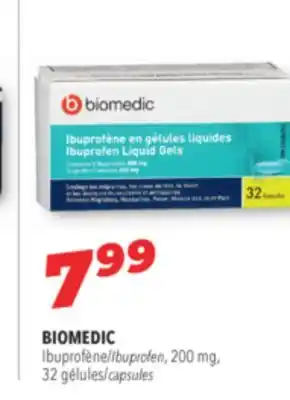 Familiprix Biomedic ibuprofen offer
