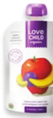 Walmart Love child organics pouches offer