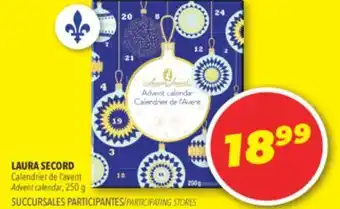 Familiprix Laura secord advent calendar offer
