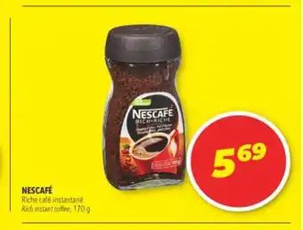 Familiprix Nescafé rich instant coffee offer