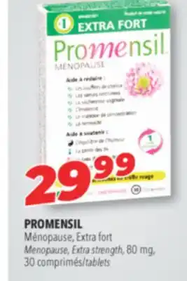 Familiprix Promensil menopause, extra strength 80 mg offer