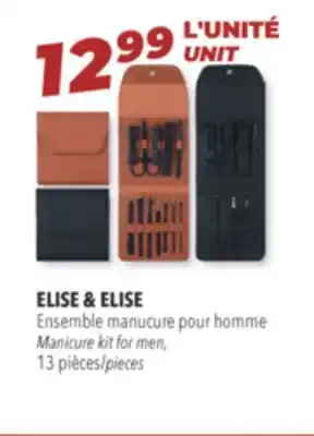 Familiprix Elise & elise manicure kit for men offer