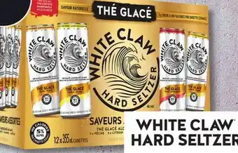 IGA White claw sparkling alcoholic malt beverage offer