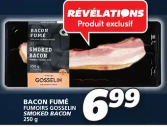 IGA Fumoirs gosselin smoked bacon offer