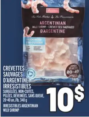 Metro Crevettes sauvages d'argentine irresistibles | irresistibles argentinian wild shrimp offer