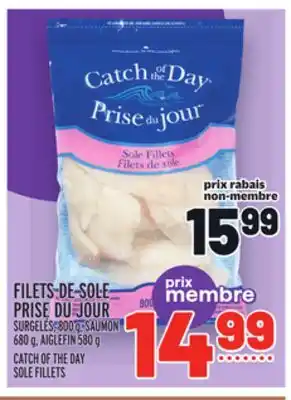 Metro Filets de sole prise du jour | catch of the day sole fillets offer