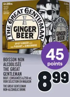 Metro Boisson non alcoolisée the great gentleman | the great gentleman non-alcoholic drink offer