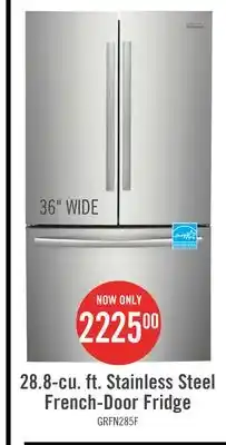 The Brick Frigidaire gallery 28.8 cu. ft. french-door refrigerator - grfn2853af offer