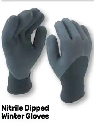 Bumper to Bumper Maktig nitrile dipped winter gloves offer