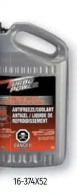 Bumper to Bumper Turbo power universal antifreeze/coolant 50/50 offer