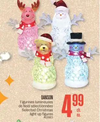 Jean Coutu Danson selected christmas light up figures offer
