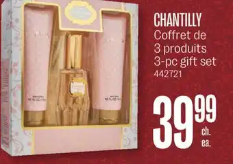 Jean Coutu Chantilly 3-pc gift set offer