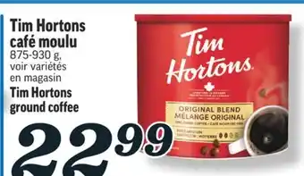 Marché Richelieu Café moulu tim hortons | tim hortons ground coffee offer