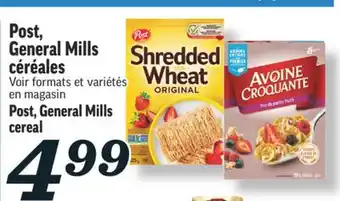 Marché Richelieu Céréales post, general mills | post, general mills cereal offer