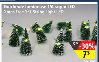 Sushi Shop Tree 15l string light led offer