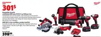 Home Hardware M18 18v li-ion cordless combo tool kit offer