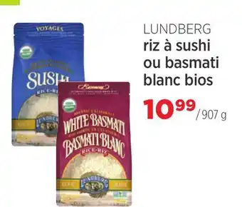 Avril Riz à sushi ou basmati blanc bios offer