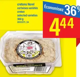 Maxi Cretons norel 300 g offer