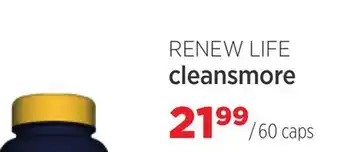 Avril Cleansmore renew life offer