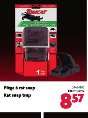 Home Hardware Rat snap trap offer