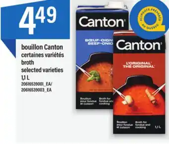 Maxi Bouillon canton, 1,1 l offer