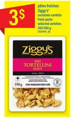 Maxi Pâtes fraîches ziggy's 350/360 g offer