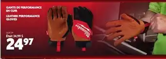 Home Hardware Leather performance gloves offer