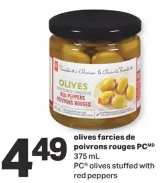 L'Intermarché Olives farcies de poivrons rouges offer