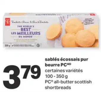L'Intermarché Sablés écossais pur beurre 100 - 350 g offer