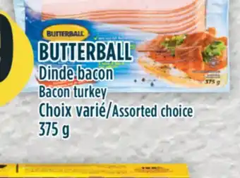Marché Adonis Butterball dinde bacon offer