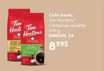Provigo Café moulu tim hortons , 300 g offer