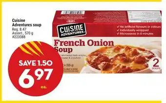 Giant Tiger Cuisine adventures soup offer
