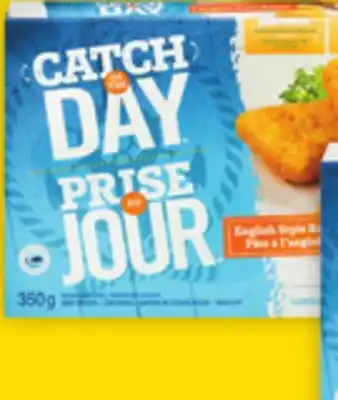 Giant Tiger Catch of the day frozen breaded fish offer