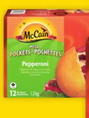 Giant Tiger Mccain pizza pockets offer