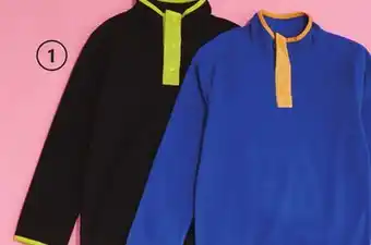 Giant Tiger Boys microfleece top or pants offer