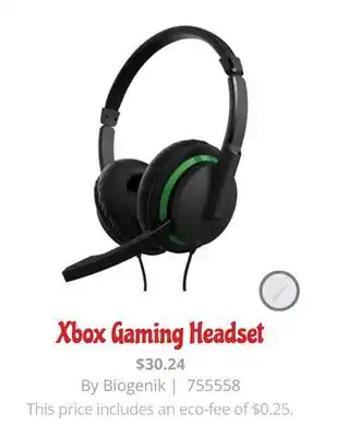 GameStop Xbox gaming headset offer