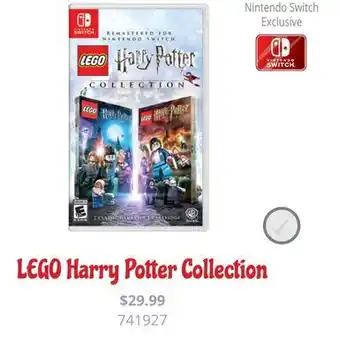 GameStop Lego harry potter collection offer