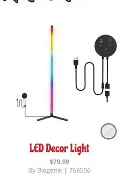 GameStop Led decor light offer