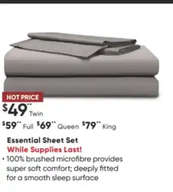 Dormez Vous Essential sheet set offer