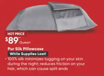Dormez Vous Pur silk pillowcase offer