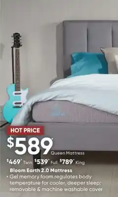 Dormez Vous Bloom earth 2.0 mattress offer