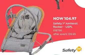 Babies 'R' Us Safety 1st amherst rocker - uspl offer
