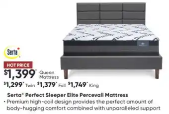 Dormez Vous Serta perfect sleeper elite percevall mattress offer
