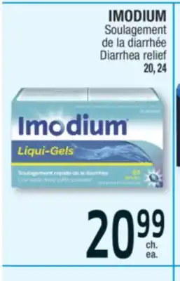 Jean Coutu Imodium diarrhea relief offer
