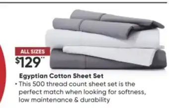 Dormez Vous Egyptian cotton sheet set offer