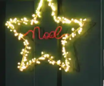 Walmart Holiday time 16.5 led noel star wall art offer