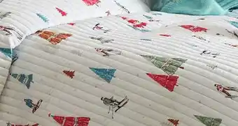 Walmart Holiday time 3-piece quilt set offer