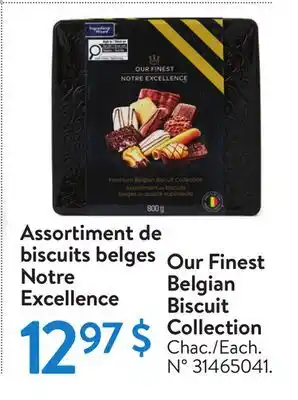 Walmart Our finest belgian biscuit collection offer