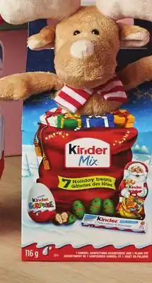 Walmart Kinder mix with plush offer
