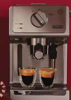 Walmart De'longhi 15-bar manual espresso machine offer